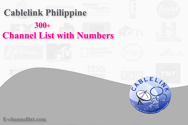 Cablelink Channel List with Channel Guide [Philippine] [New]