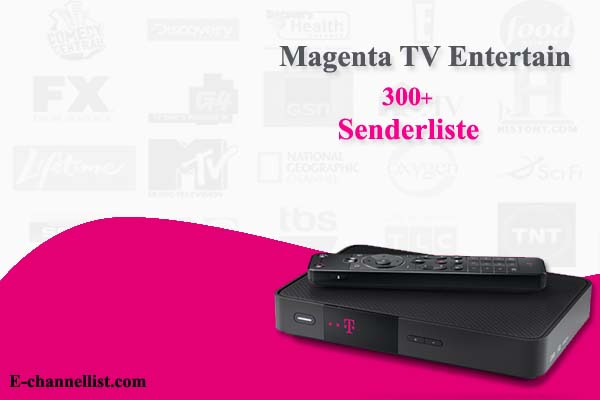 Magenta TV Entertain Senderliste