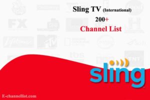 sling tv channels list 2021