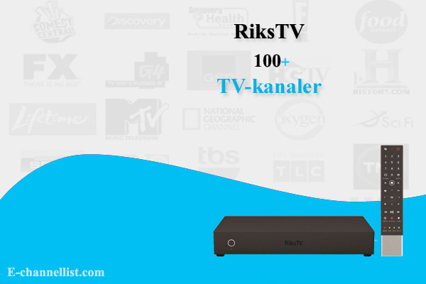 RiksTV TV-kanaler og plassering