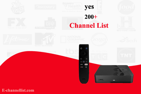 yes Channel List